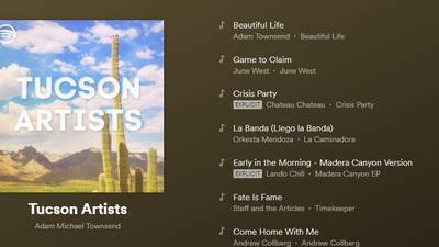 New Spotify playlist dedicated to Tucson musicians