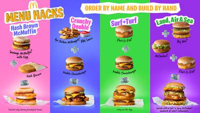 McDonald’s is selling fan-made ‘menu hacks’ 